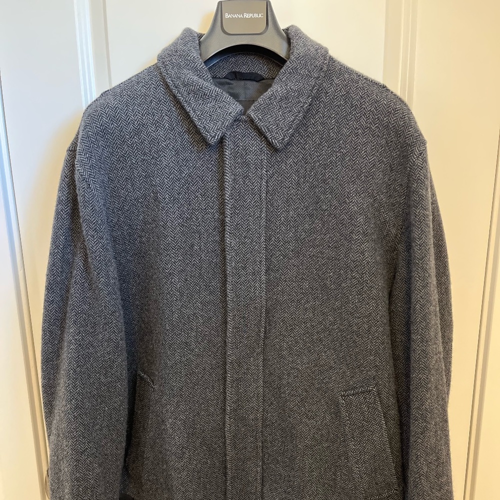 Banana Republic Mario Ballucci Italian woven Jacket